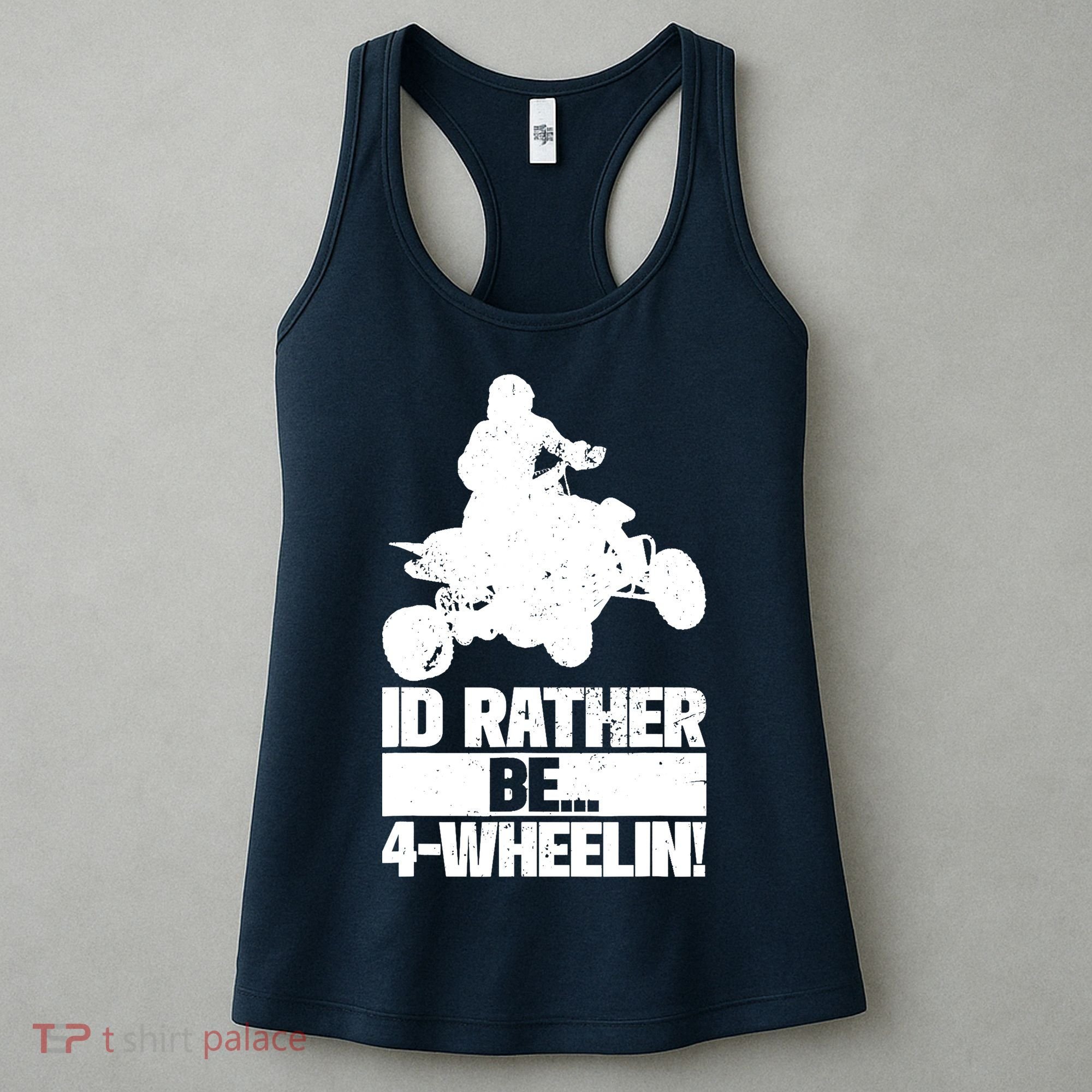 ATV Quad Four Wheeler Gear Off Roading ATV Quad Racing Women's Tank Top
