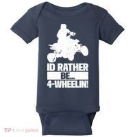 ATV Quad Four Wheeler Gear Off Roading ATV Quad Racing Baby Bodysuit thumb 0