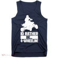 ATV Quad Four Wheeler Gear Off Roading ATV Quad Racing Tank Top thumb 0