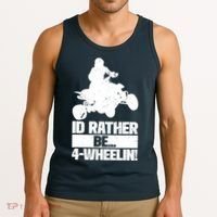 ATV Quad Four Wheeler Gear Off Roading ATV Quad Racing Tank Top thumb 3