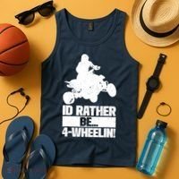 ATV Quad Four Wheeler Gear Off Roading ATV Quad Racing Tank Top thumb 4