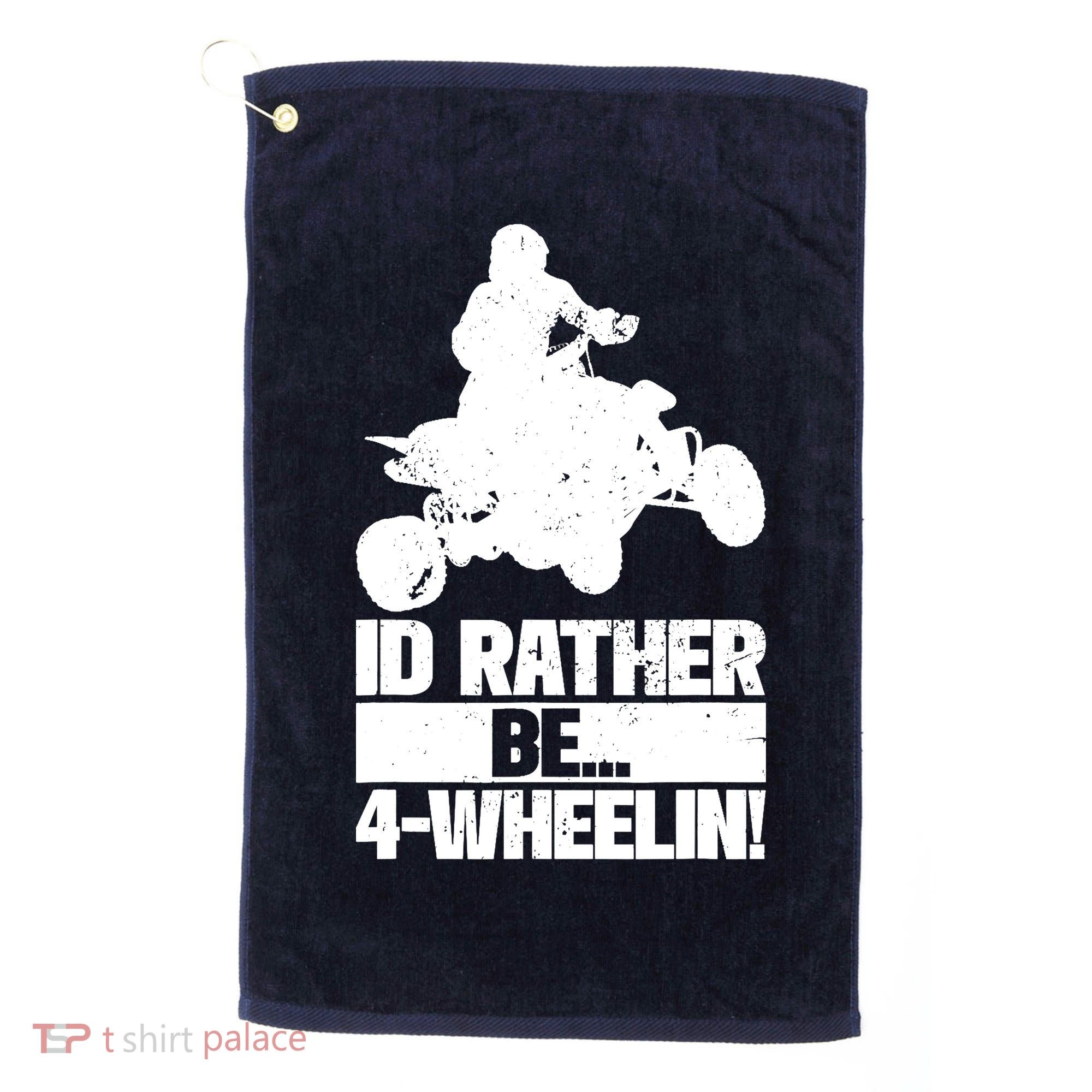 ATV Quad Four Wheeler Gear Off Roading ATV Quad Racing Golf Towel