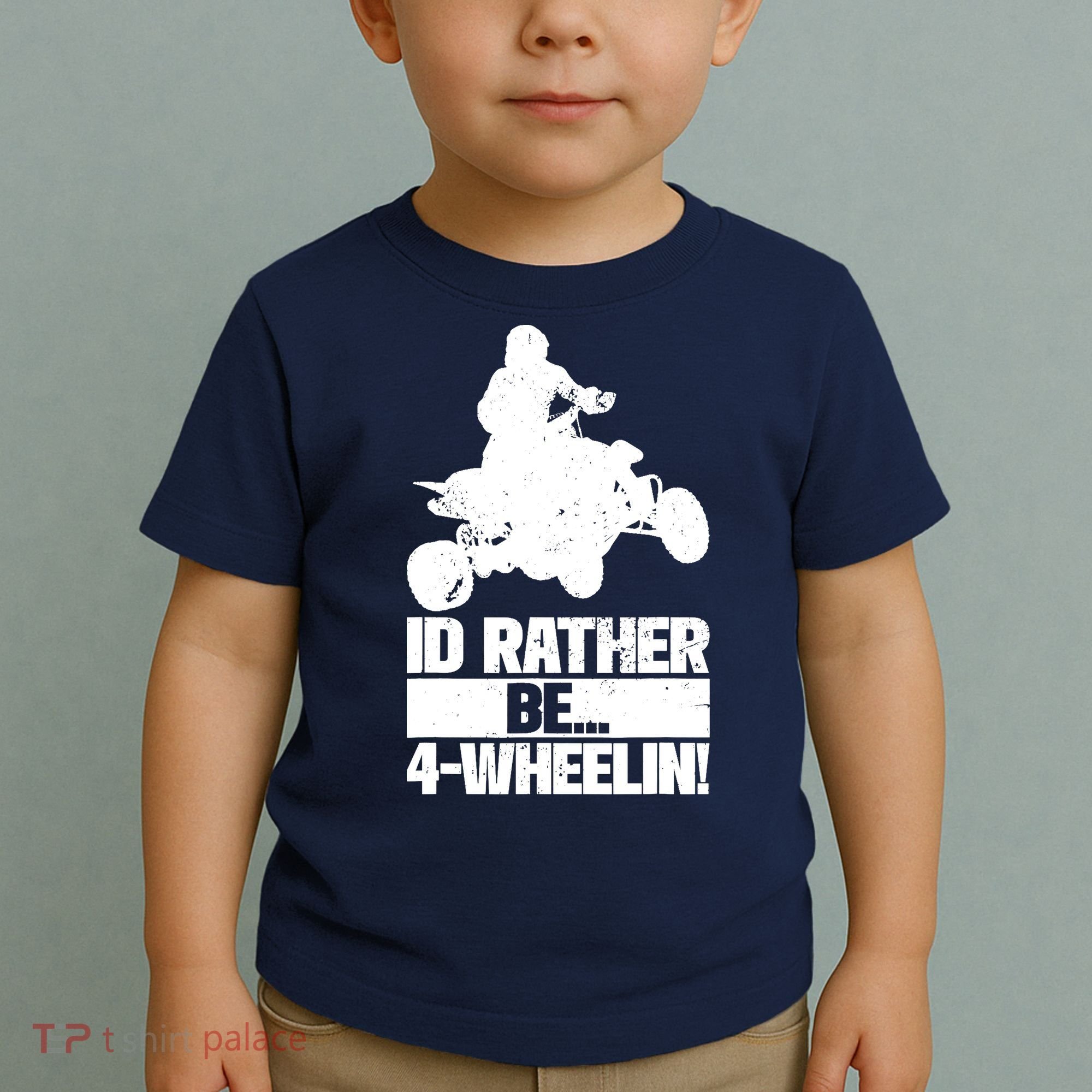 ATV Quad Four Wheeler Gear Off Roading ATV Quad Racing Toddler T-Shirt