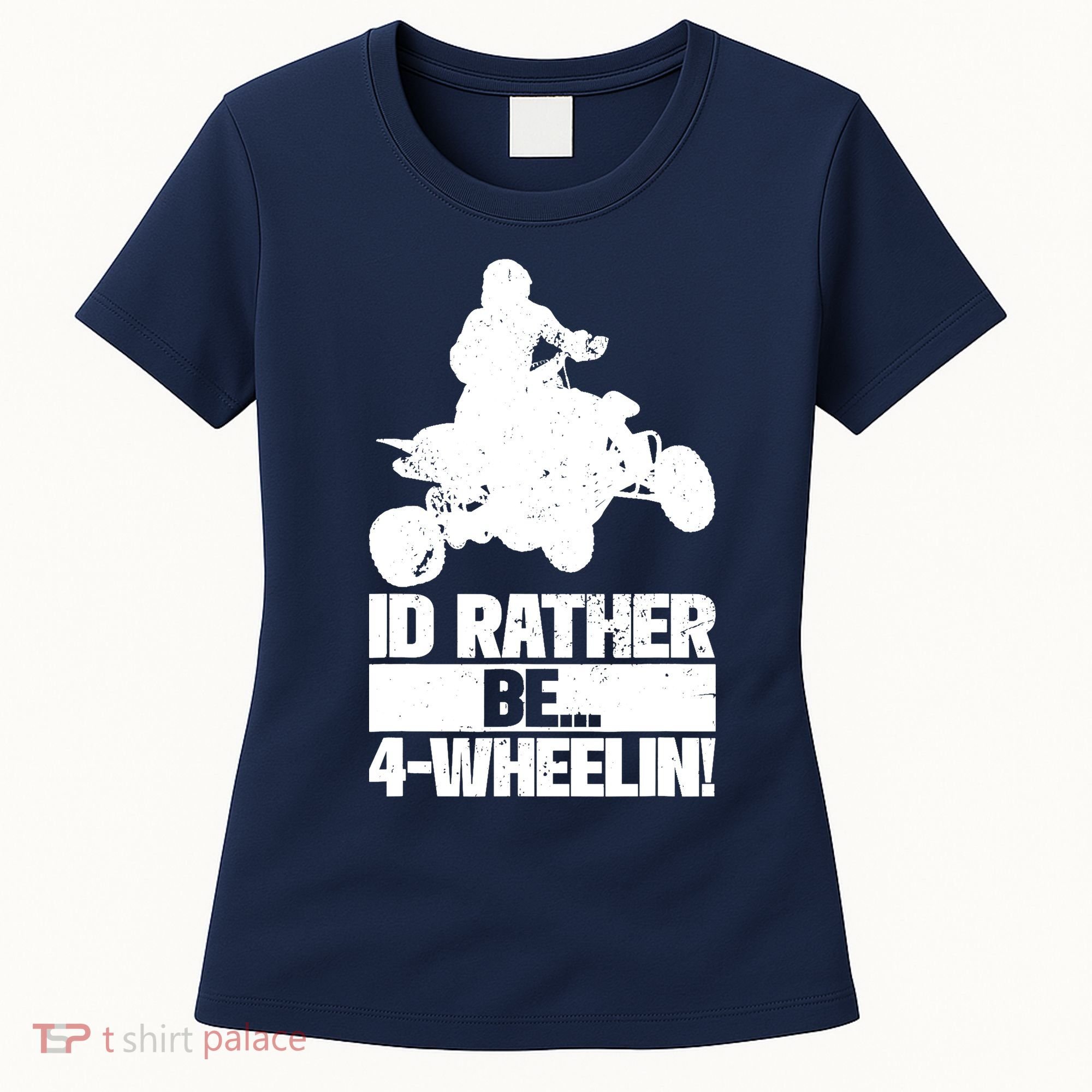 ATV Quad Four Wheeler Gear Off Roading ATV Quad Racing Women's T-Shirt