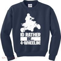 ATV Quad Four Wheeler Gear Off Roading ATV Quad Racing Kids Sweatshirt thumb 0