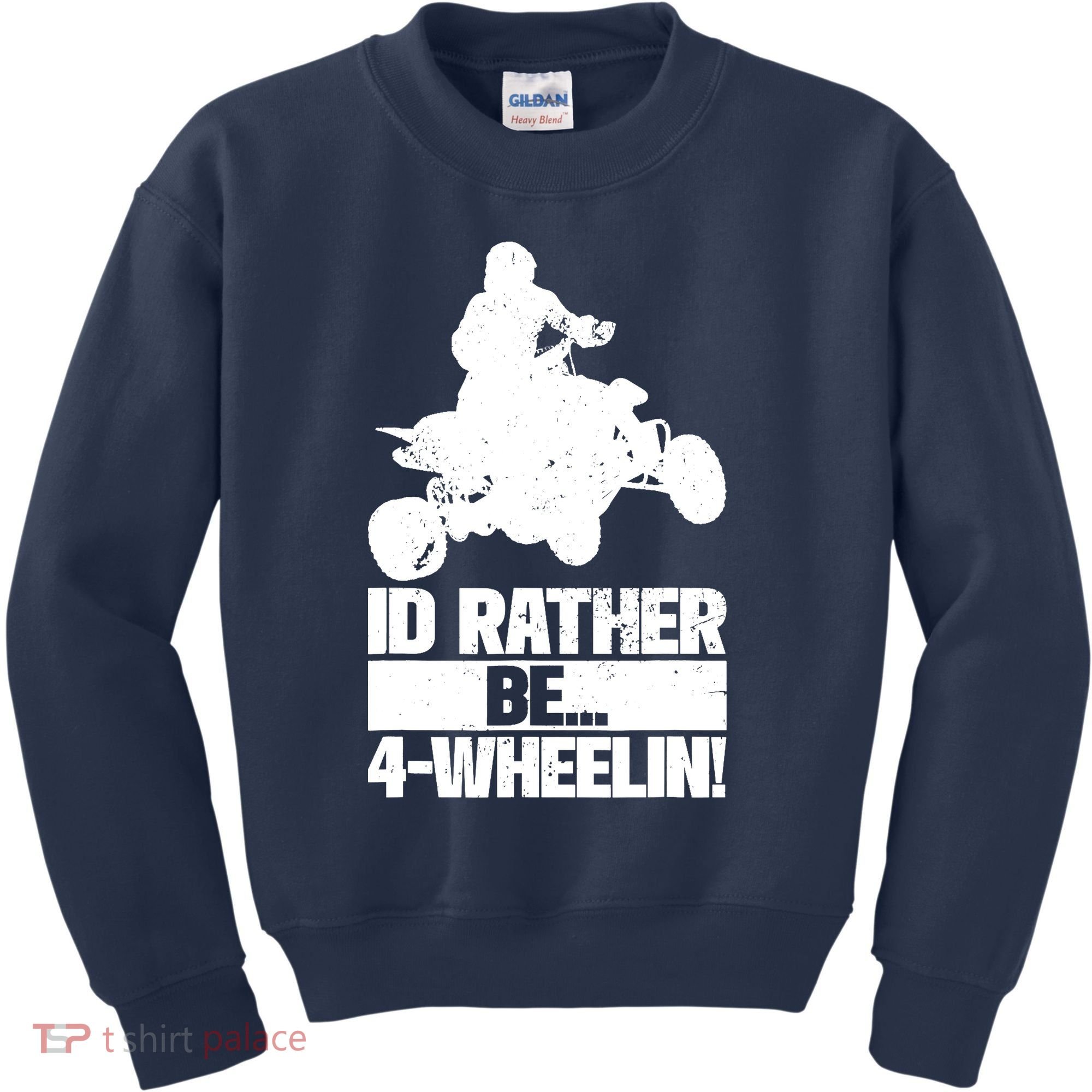 ATV Quad Four Wheeler Gear Off Roading ATV Quad Racing Kids Sweatshirt