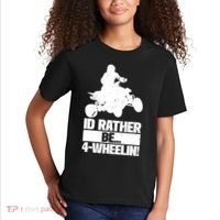 ATV Quad Four Wheeler Gear Off Roading ATV Quad Racing Kids T-Shirt thumb 2