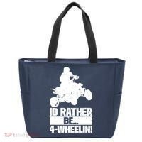 ATV Quad Four Wheeler Gear Off Roading ATV Quad Racing Tote Bag thumb 0