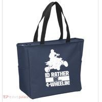 ATV Quad Four Wheeler Gear Off Roading ATV Quad Racing Tote Bag thumb 2