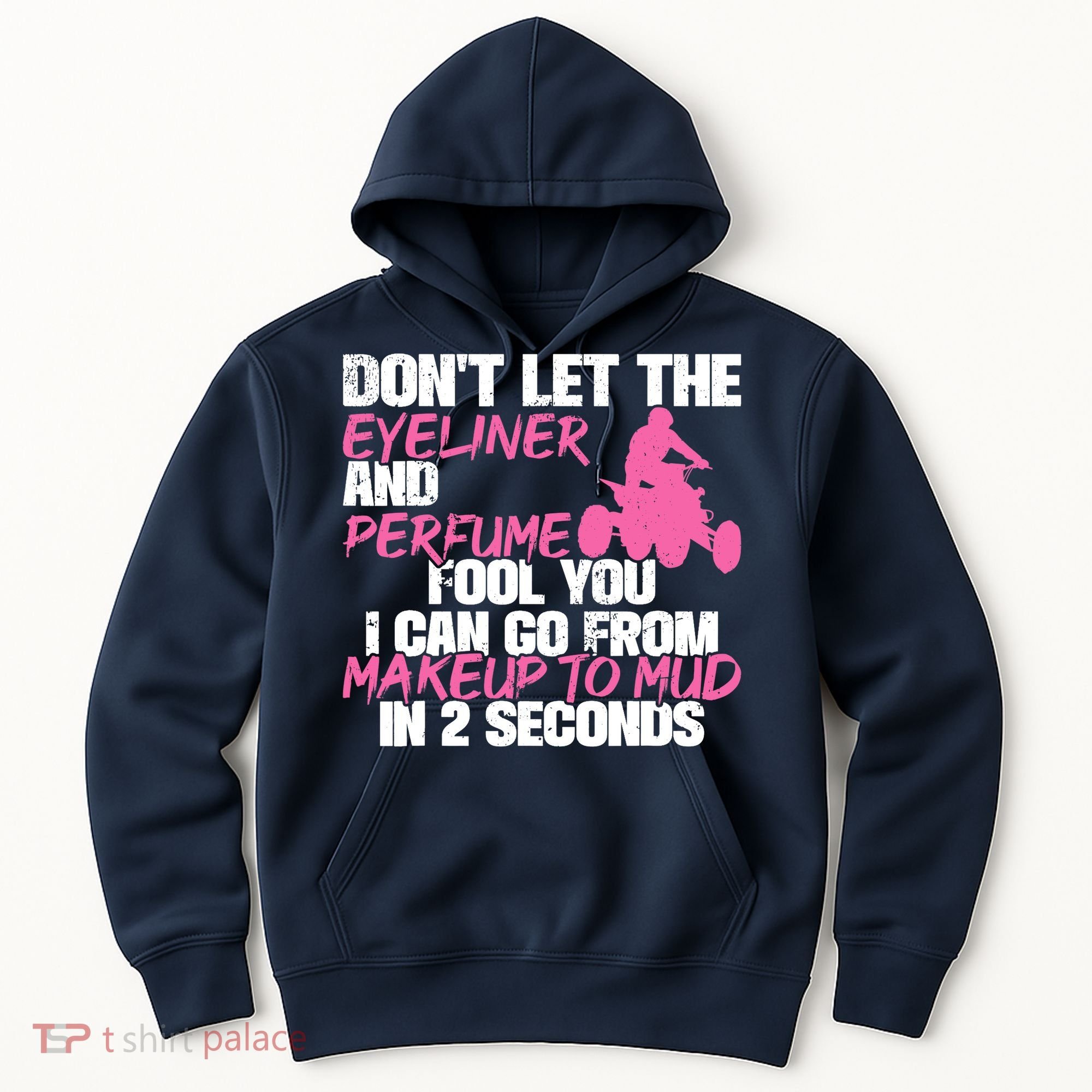 ATV Quad Four Wheeler Gear Off Roading ATV Quad Racing Hoodie