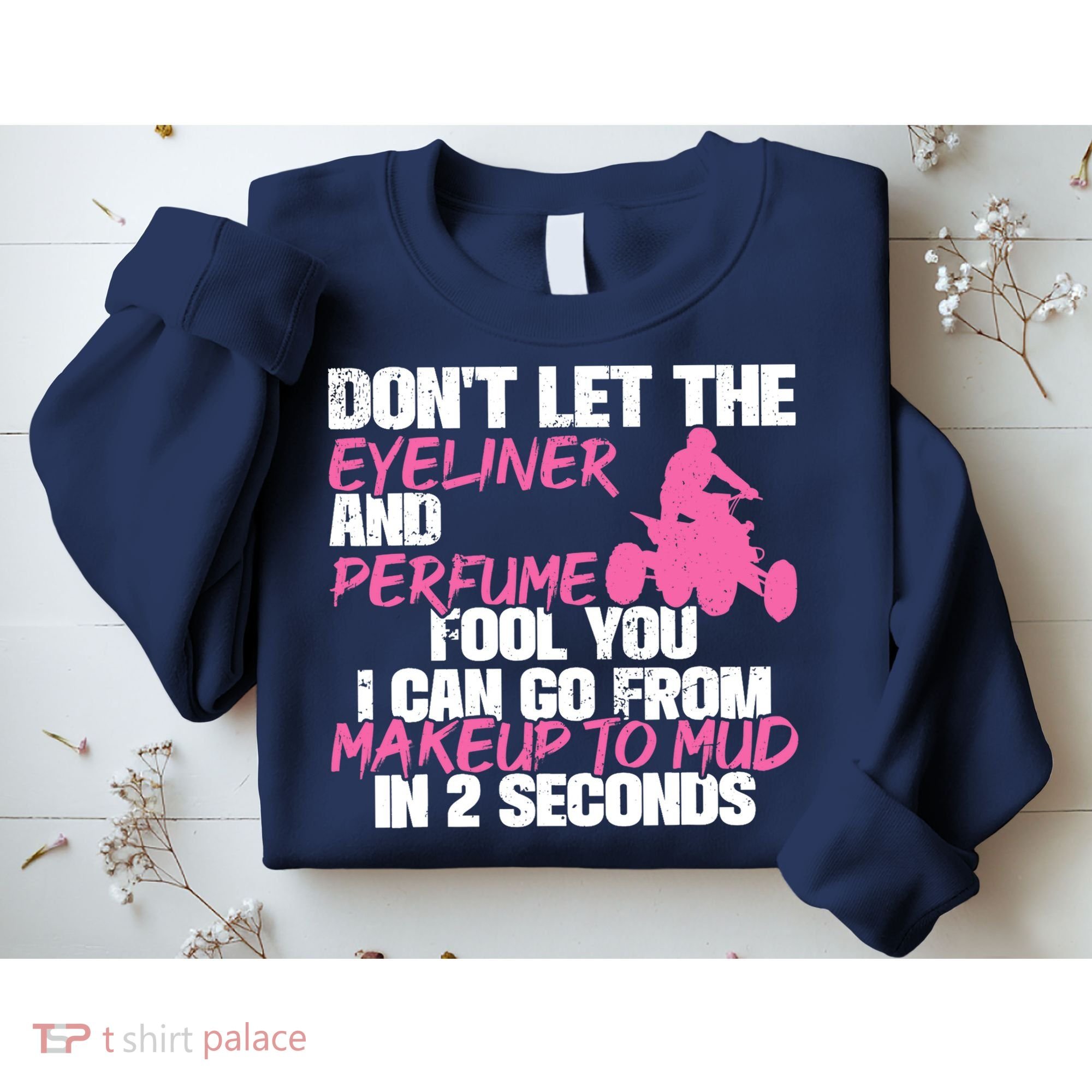 ATV Quad Four Wheeler Gear Off Roading ATV Quad Racing Sweatshirt