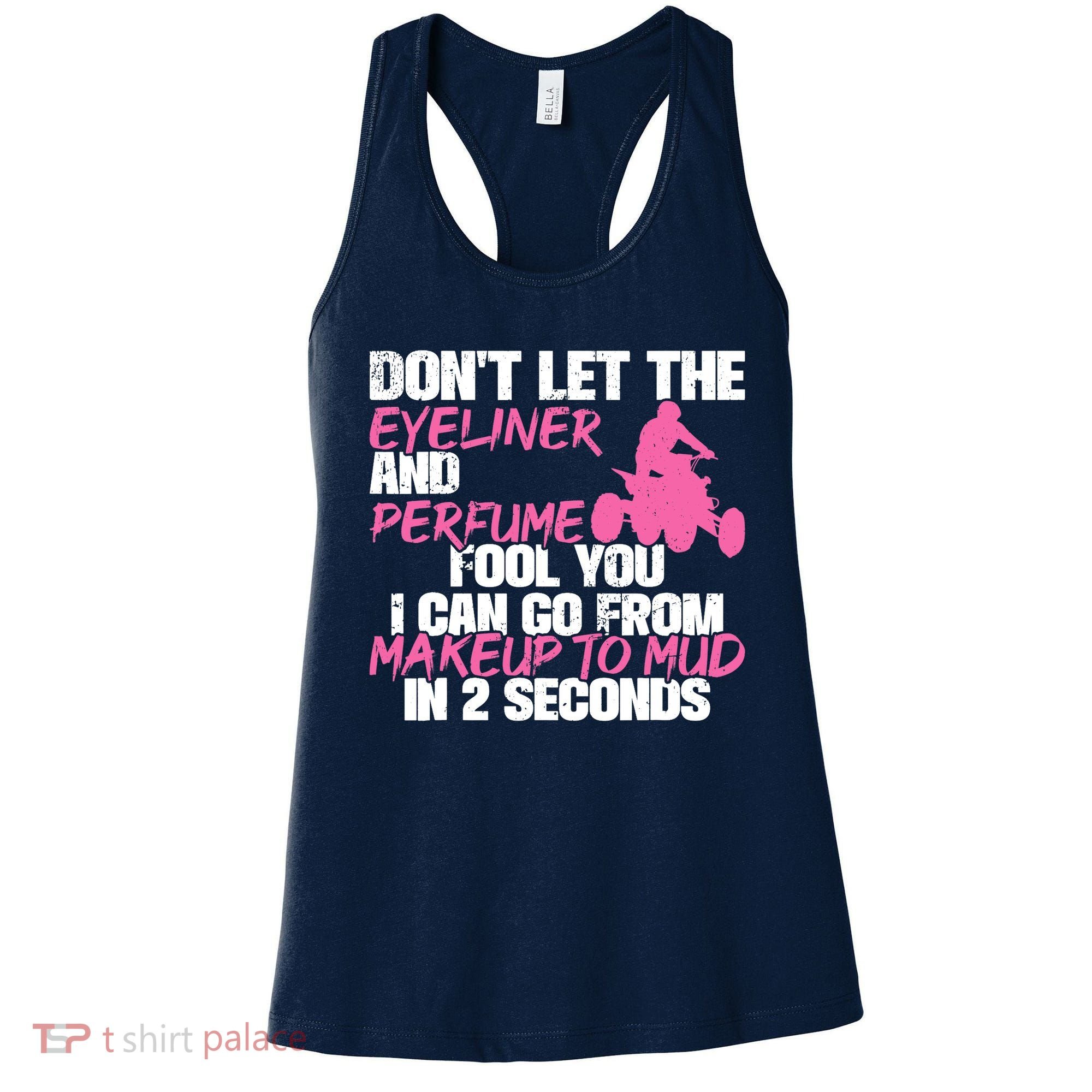 ATV Quad Four Wheeler Gear Off Roading ATV Quad Racing Women's Tank Top