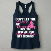ATV Quad Four Wheeler Gear Off Roading ATV Quad Racing Women's Tank Top thumb 3
