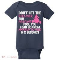 ATV Quad Four Wheeler Gear Off Roading ATV Quad Racing Baby Bodysuit thumb 0