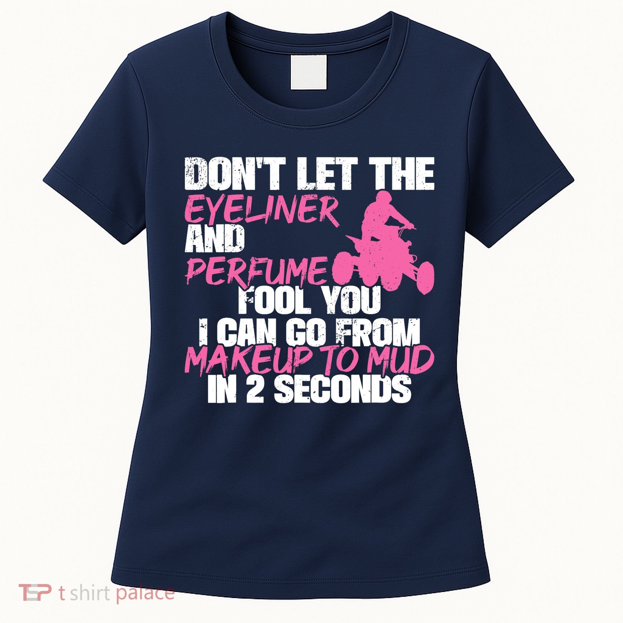 ATV Quad Four Wheeler Gear Off Roading ATV Quad Racing Women's T-Shirt