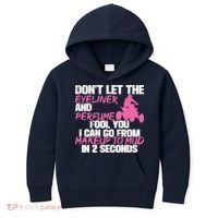 ATV Quad Four Wheeler Gear Off Roading ATV Quad Racing Kids Hoodie thumb 0