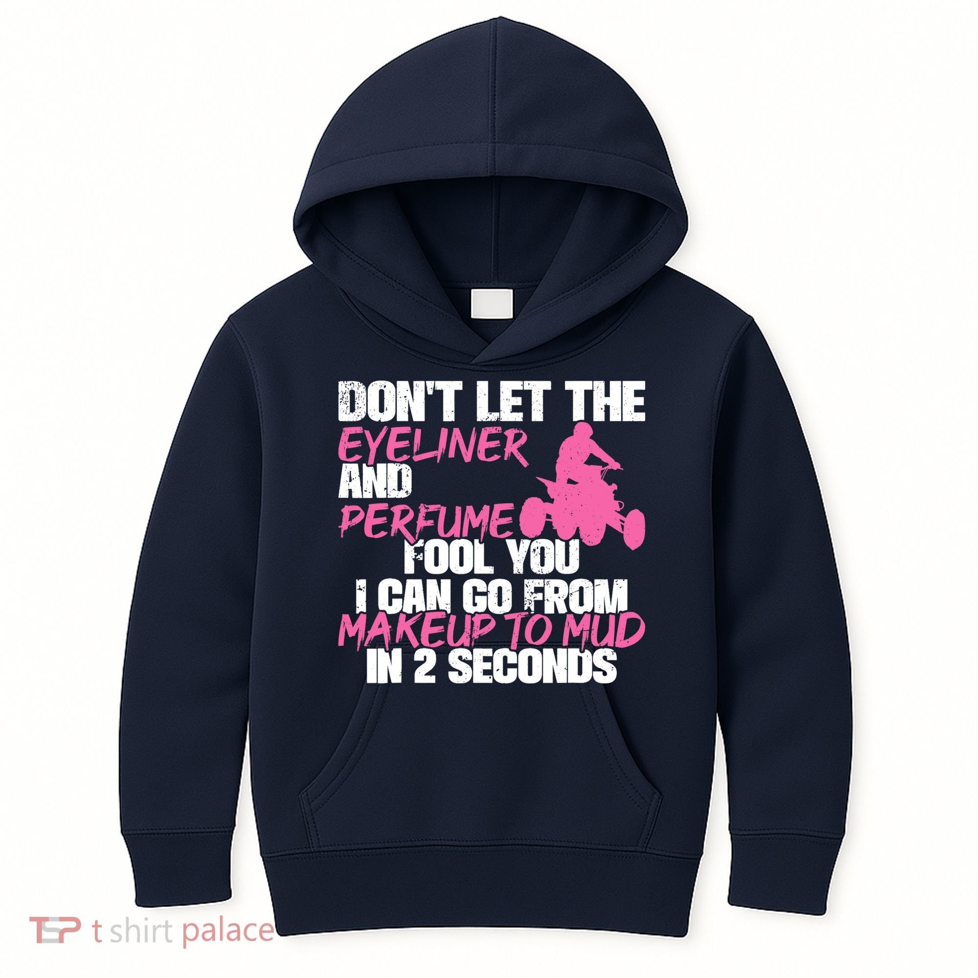 ATV Quad Four Wheeler Gear Off Roading ATV Quad Racing Kids Hoodie