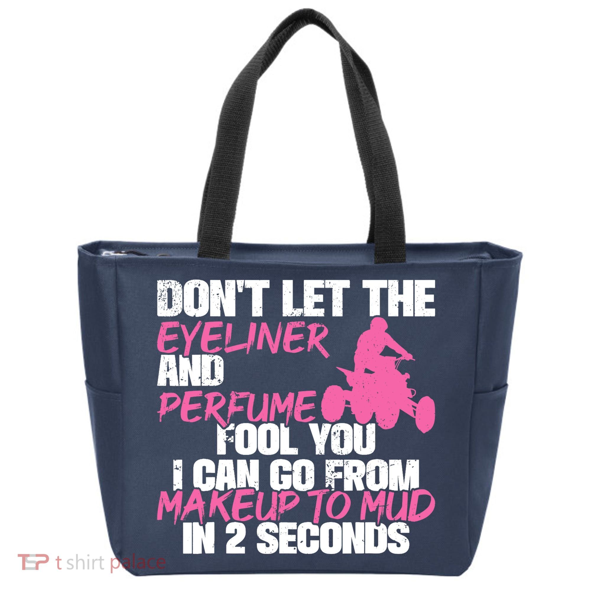 ATV Quad Four Wheeler Gear Off Roading ATV Quad Racing Tote Bag