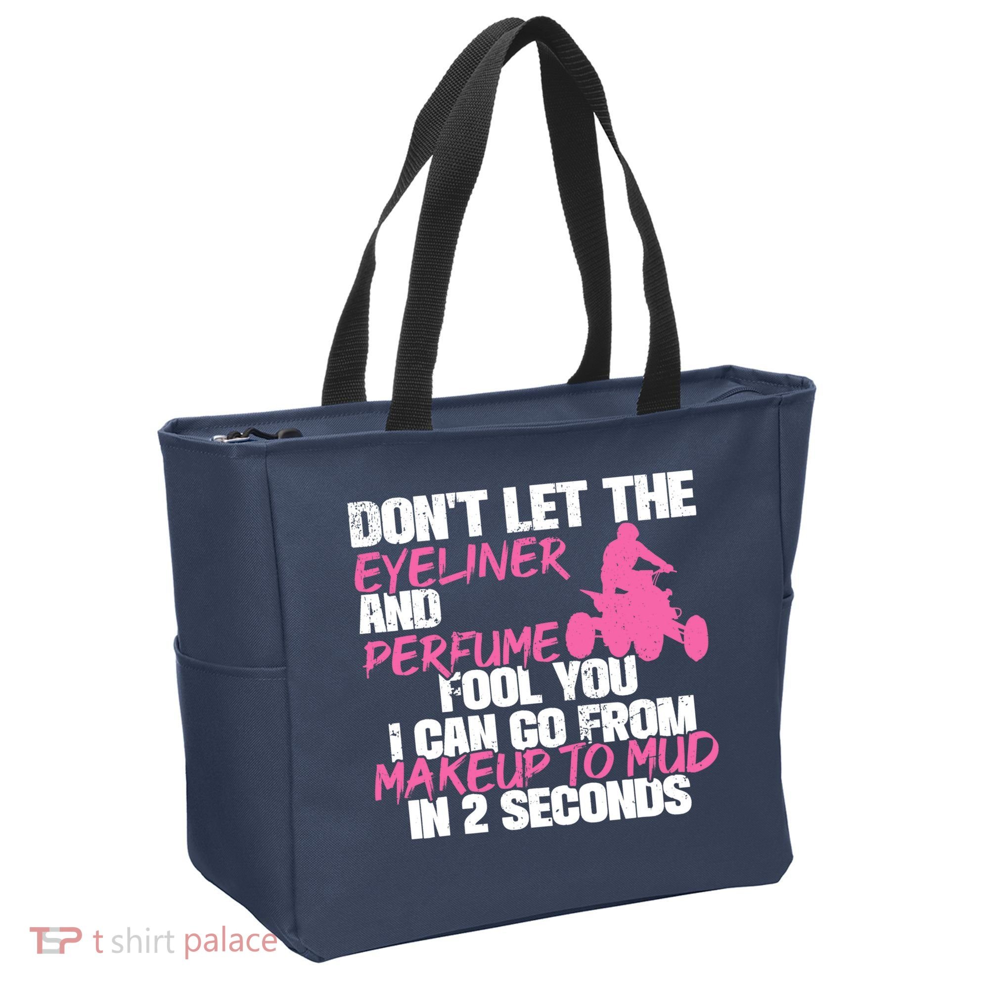 ATV Quad Four Wheeler Gear Off Roading ATV Quad Racing Tote Bag