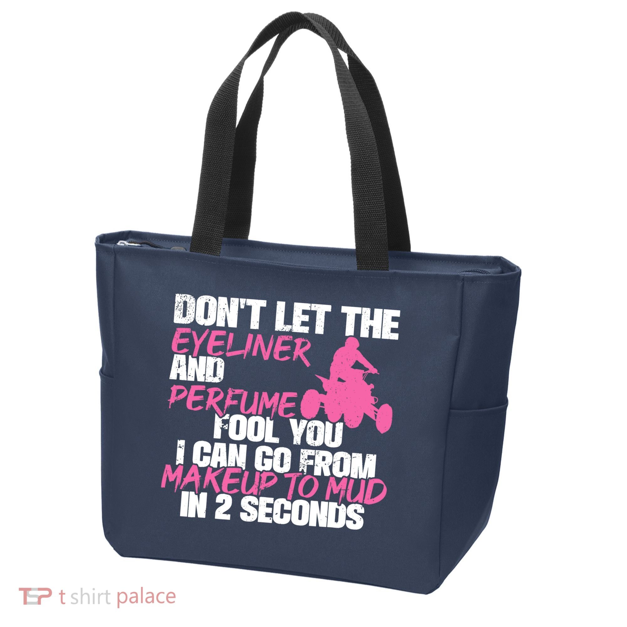ATV Quad Four Wheeler Gear Off Roading ATV Quad Racing Tote Bag