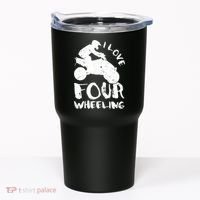 ATV Quad Four Wheeler Gear Off Roading ATV Quad Racing Tumbler thumb 0