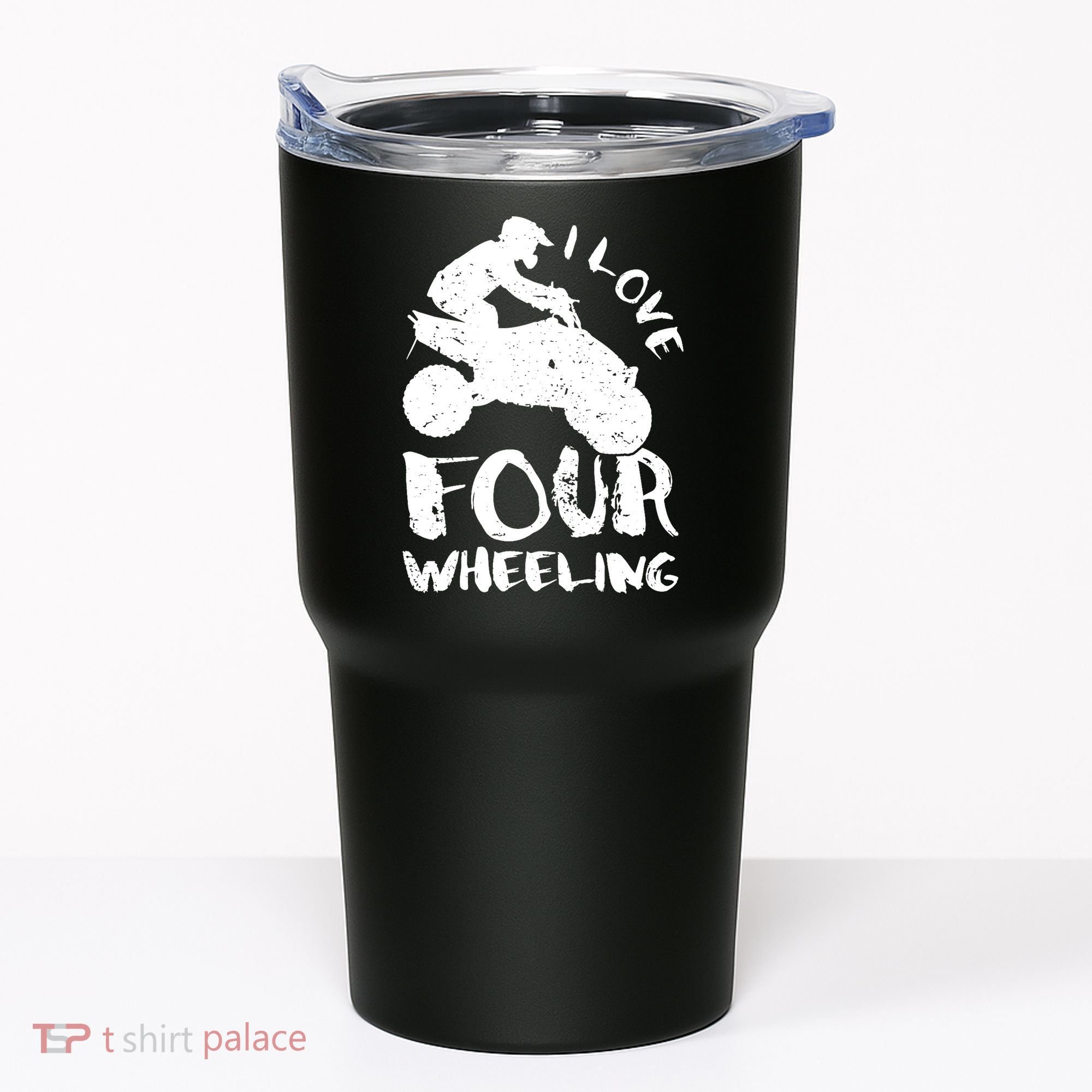 ATV Quad Four Wheeler Gear Off Roading ATV Quad Racing Tumbler