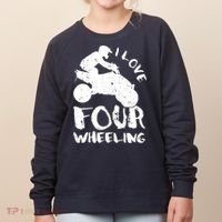 ATV Quad Four Wheeler Gear Off Roading ATV Quad Racing Women's Sweatshirt thumb 0