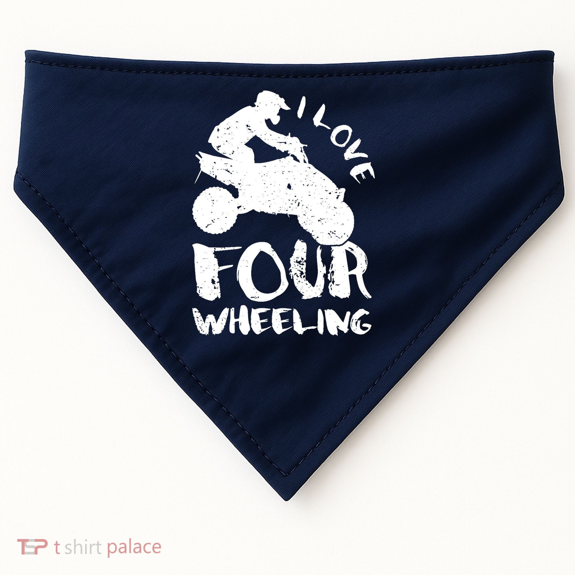 ATV Quad Four Wheeler Gear Off Roading ATV Quad Racing USA-Made Doggie Bandana