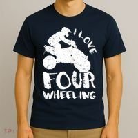 ATV Quad Four Wheeler Gear Off Roading ATV Quad Racing T-Shirt thumb 3