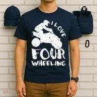 ATV Quad Four Wheeler Gear Off Roading ATV Quad Racing T-Shirt thumb 6