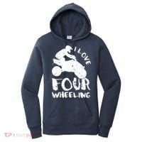 ATV Quad Four Wheeler Gear Off Roading ATV Quad Racing Women's Hoodie thumb 0