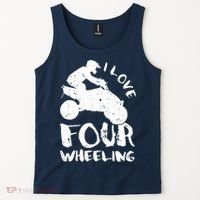 ATV Quad Four Wheeler Gear Off Roading ATV Quad Racing Tank Top thumb 2