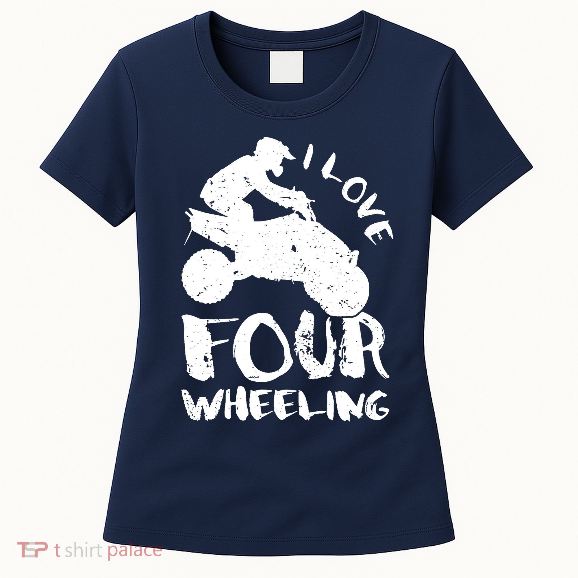 ATV Quad Four Wheeler Gear Off Roading ATV Quad Racing Women's T-Shirt
