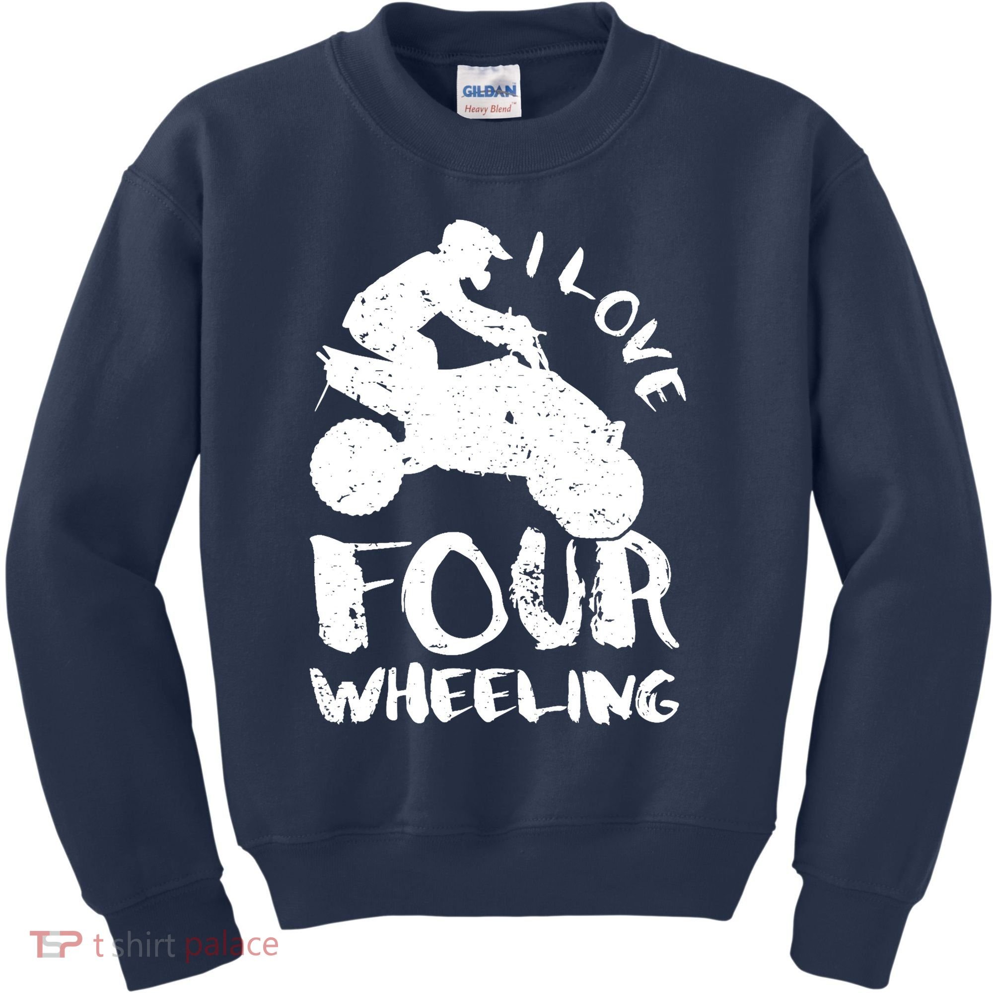 ATV Quad Four Wheeler Gear Off Roading ATV Quad Racing Kids Sweatshirt