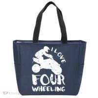 ATV Quad Four Wheeler Gear Off Roading ATV Quad Racing Tote Bag thumb 0