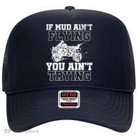 ATV Quad Four Wheeler Gear Mudding Gift Mud Aint Flying Hat thumb 0