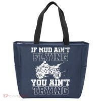 ATV Quad Four Wheeler Gear Mudding Gift Mud Aint Flying Tote Bag thumb 0