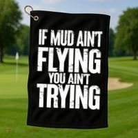 Atv Quad Four Wheeler Accessories For Mudding Golf Towel thumb 1