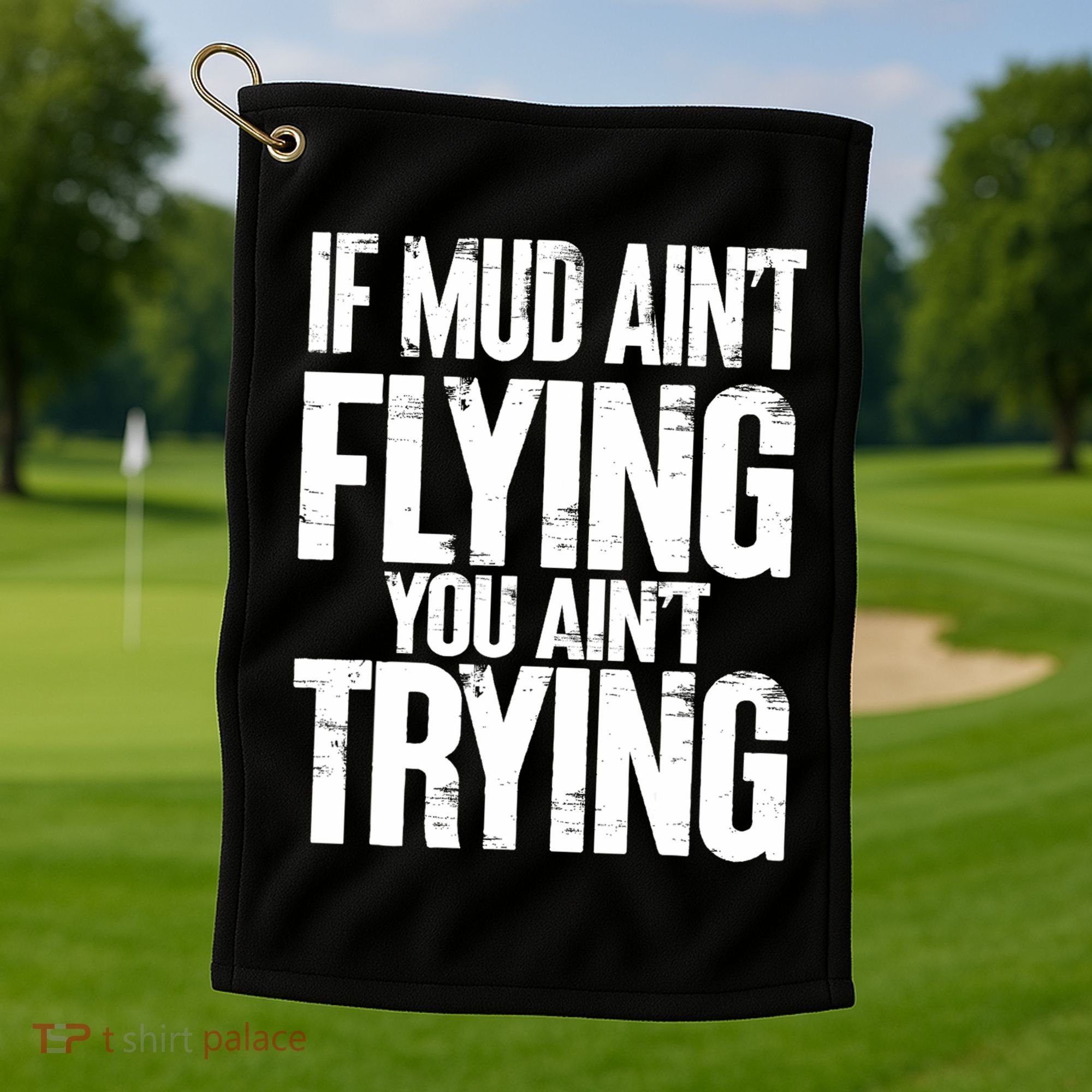 Atv Quad Four Wheeler Accessories For Mudding Golf Towel
