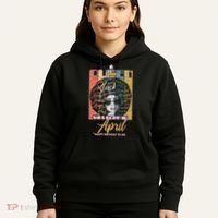 A Queen Was Born In April Hoodie thumb 5