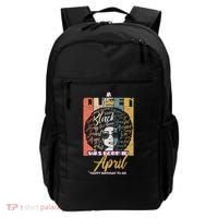 A Queen Was Born In April Backpack thumb 0