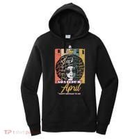 A Queen Was Born In April Women's Hoodie thumb 0