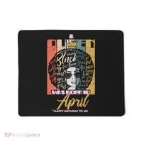 A Queen Was Born In April Mousepad thumb 0