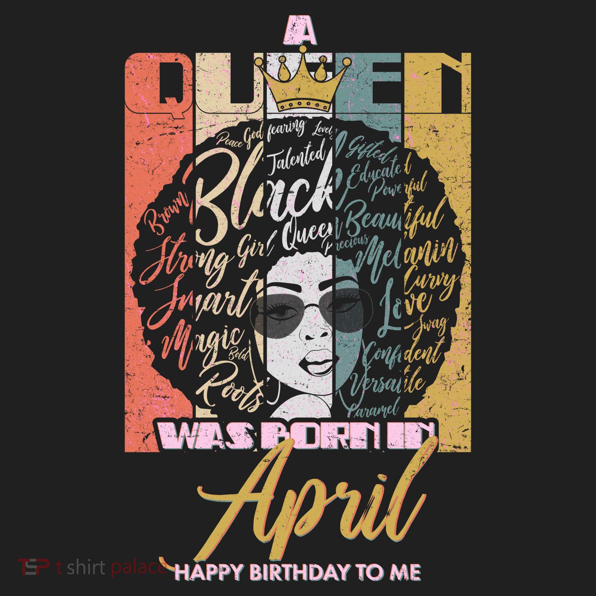 A Queen Was Born In April Hat