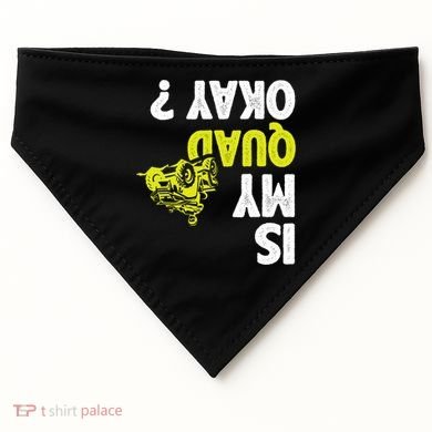 Atv Quad Racing USA-Made Doggie Bandana