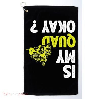 Atv Quad Racing Golf Towel