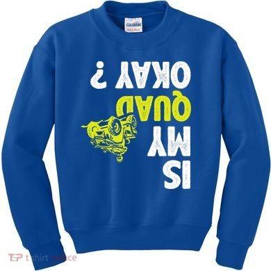 Atv Quad Racing Kids Sweatshirt