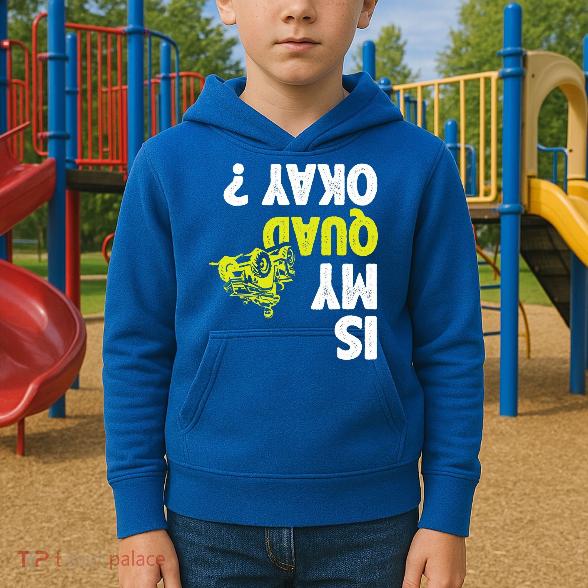 Atv Quad Racing Kids Hoodie