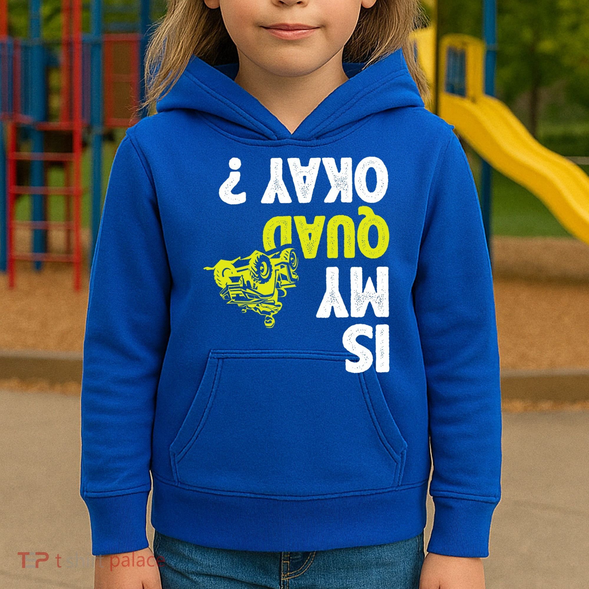 Atv Quad Racing Kids Hoodie