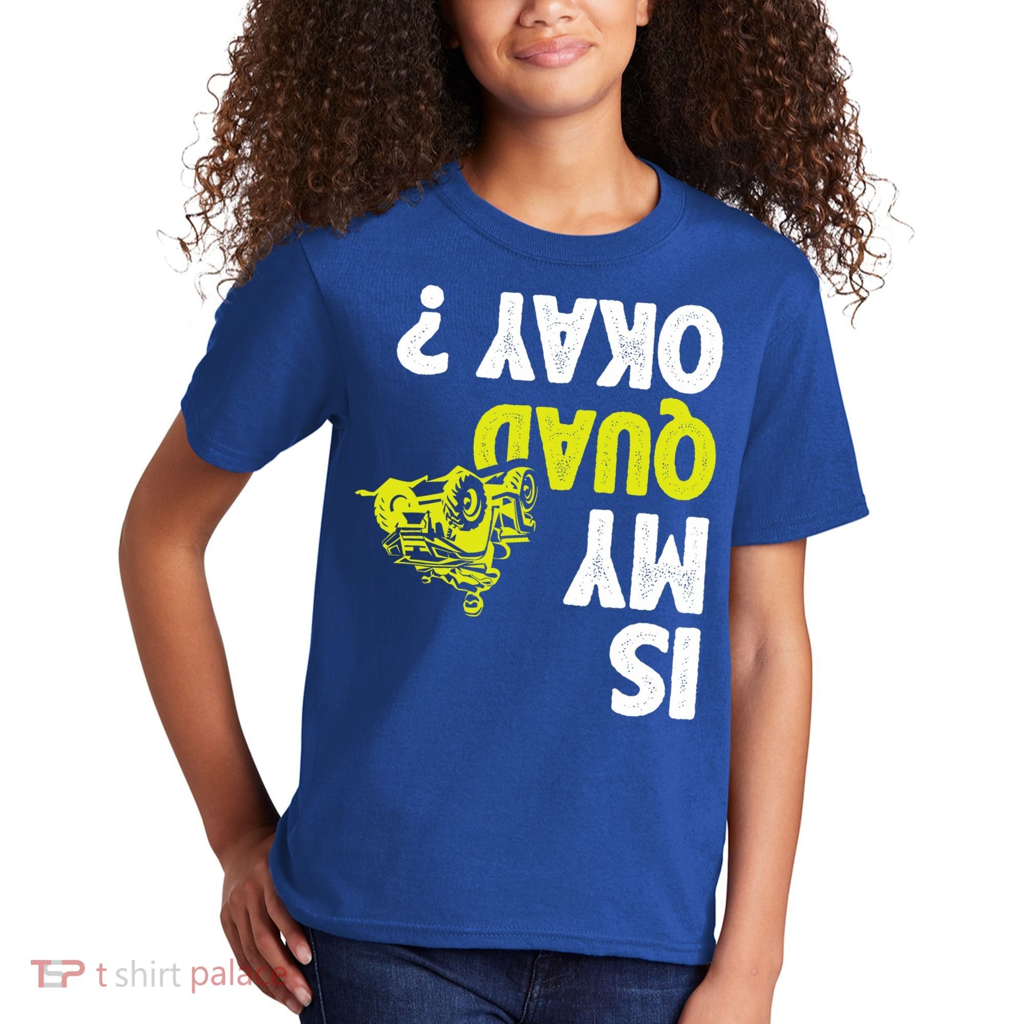 Atv Quad Racing Kids T-Shirt